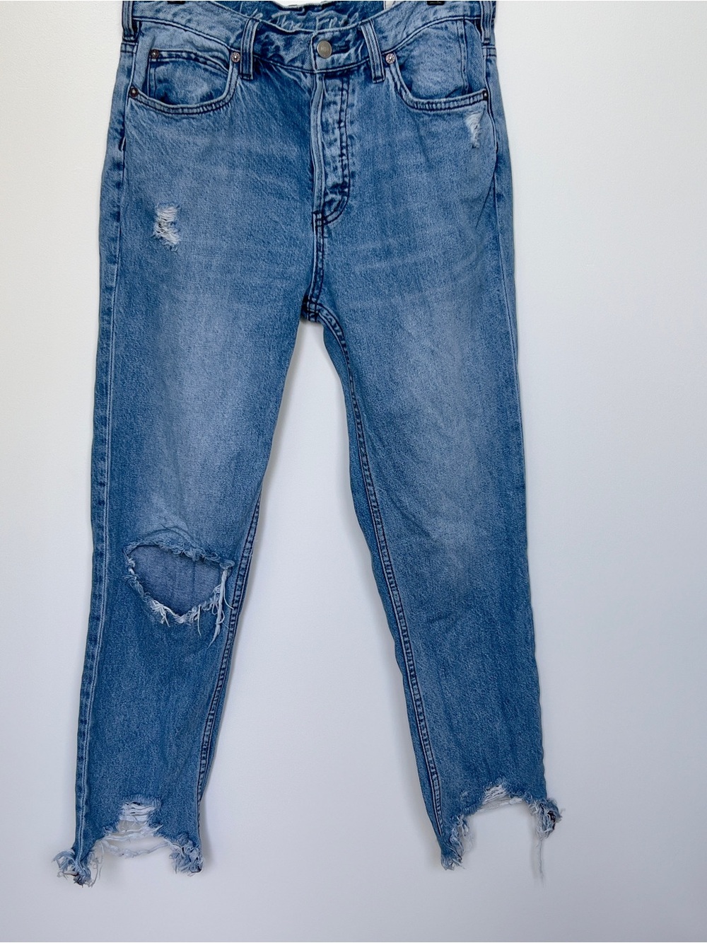 We The Free free people Blue Distressed denim Women’s Jeans